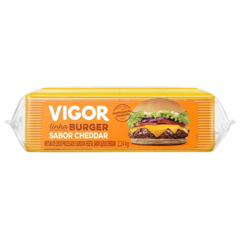 Queijo Fatiado Sabor Cheddar